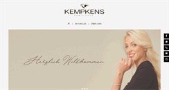 Desktop Screenshot of kempkens-juweliere.de